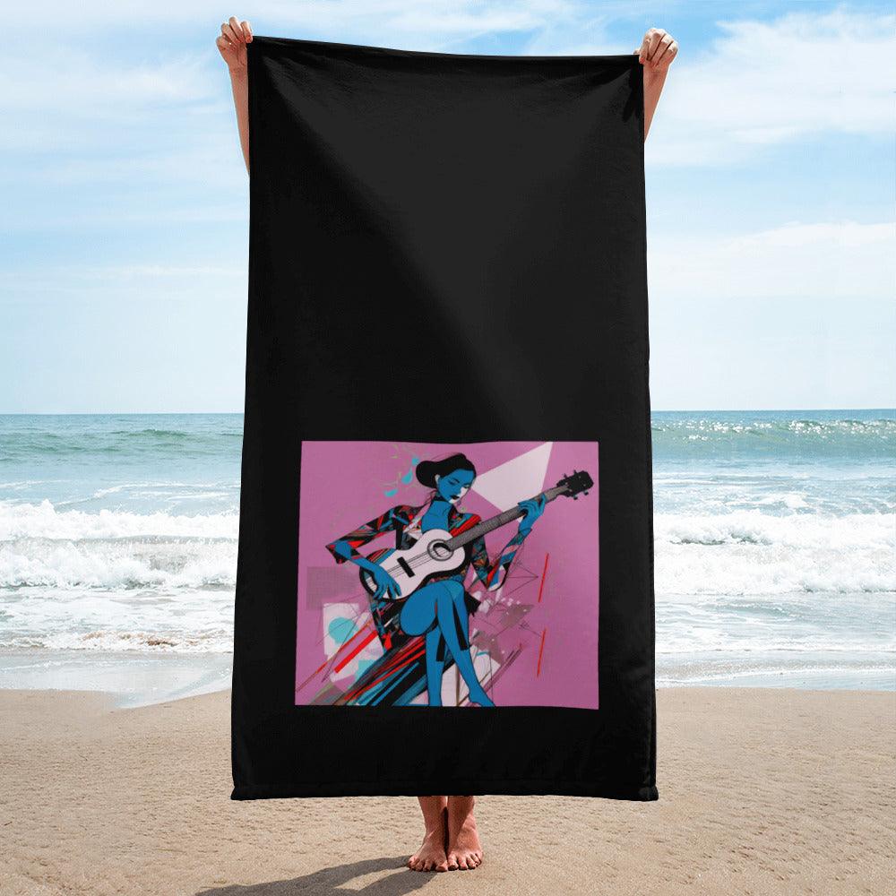 Chic Couture Bath Towel - Elegance Defined - Beyond T-shirts