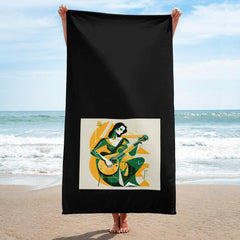 Fashionista's Escape Bath Towel - Runway Elegance - Beyond T-shirts