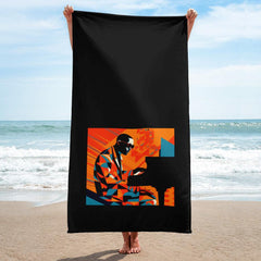 Glamour in Every Detail Bath Towel - Runway Chic - Beyond T-shirts