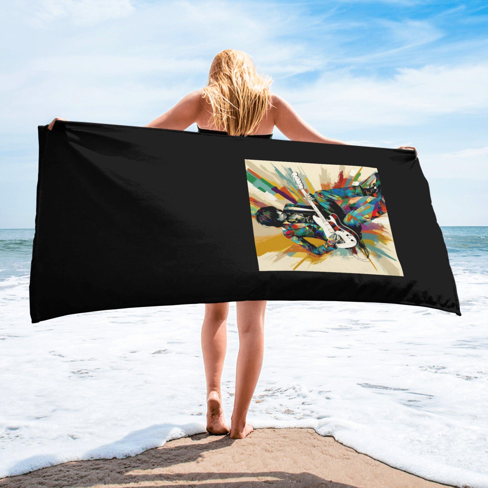 Runway Couture Bath Towel - Elegance Fusion - Beyond T-shirts
