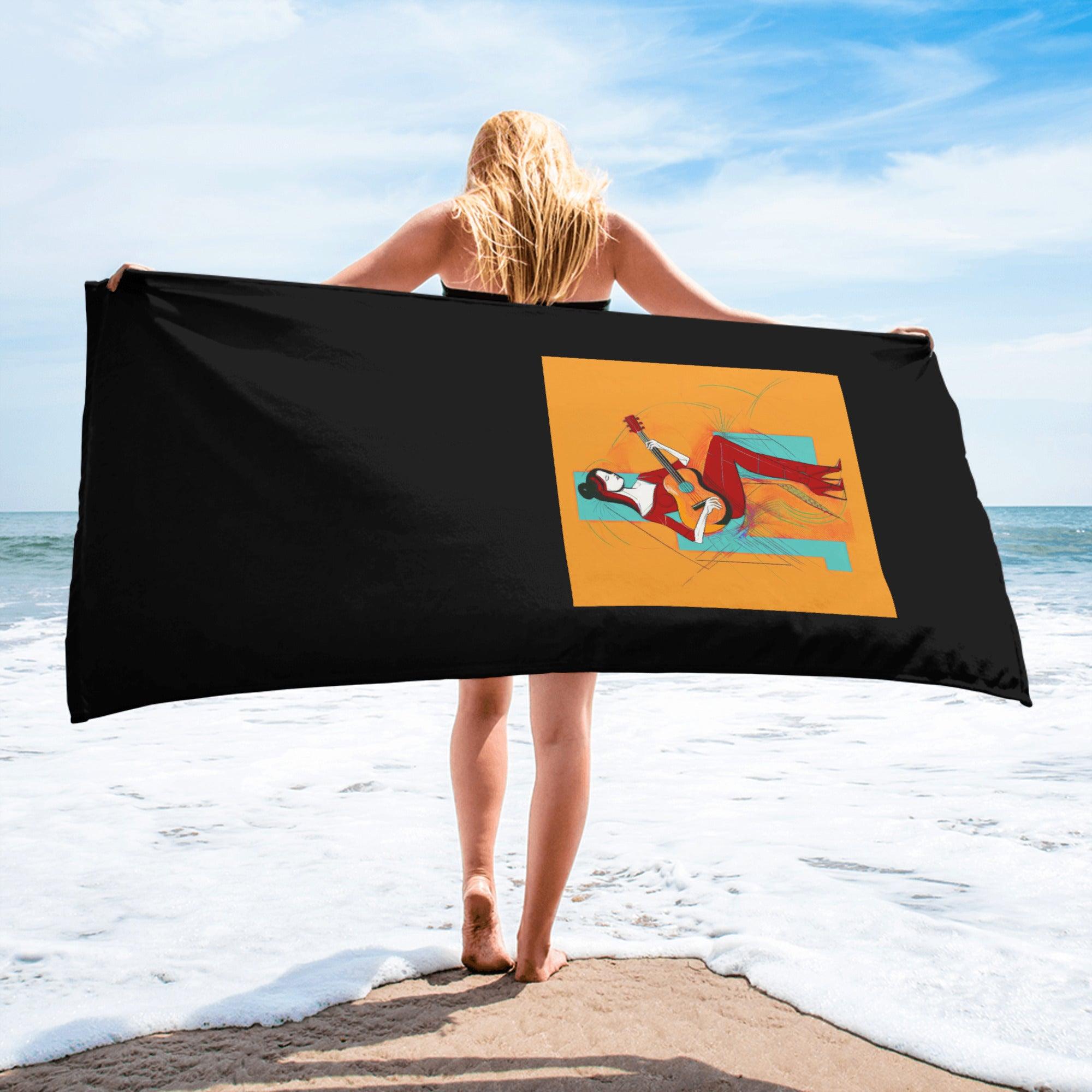 Runway Fusion Bath Towel - Fashionista's Retreat - Beyond T-shirts