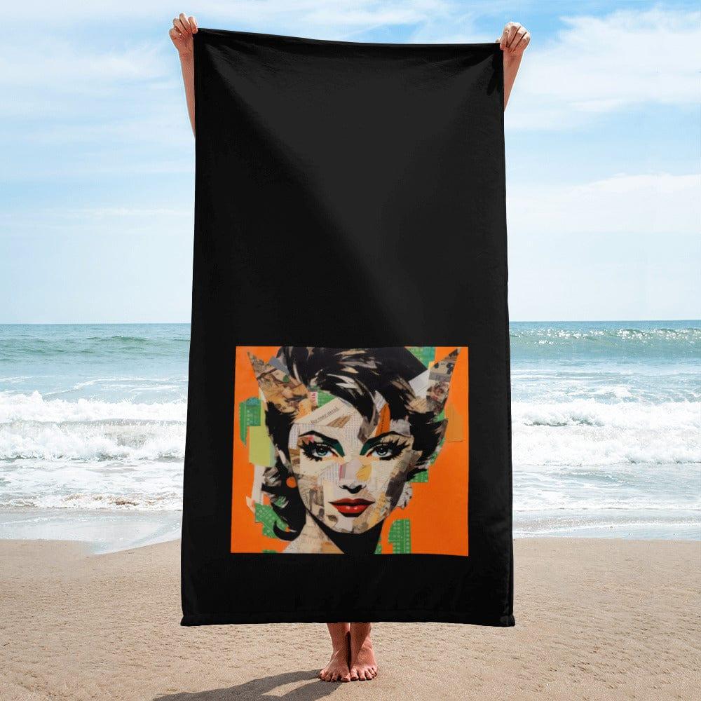 Harmonious Notes Music Inspired Bath Towel - Beyond T-shirts