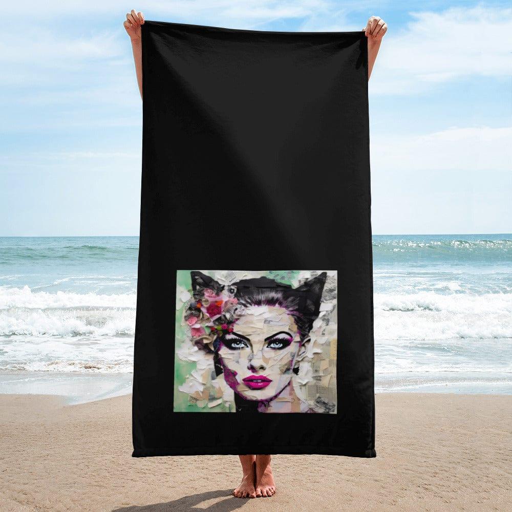 Musical Flourish Bath Towel - Beyond T-shirts