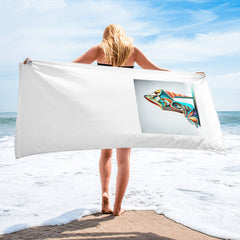 SleekStep Futuristic Shoe Bath Towel - Beyond T-shirts