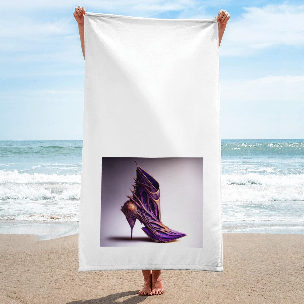 SleekGlide Futuristic Bath Towel - Beyond T-shirts