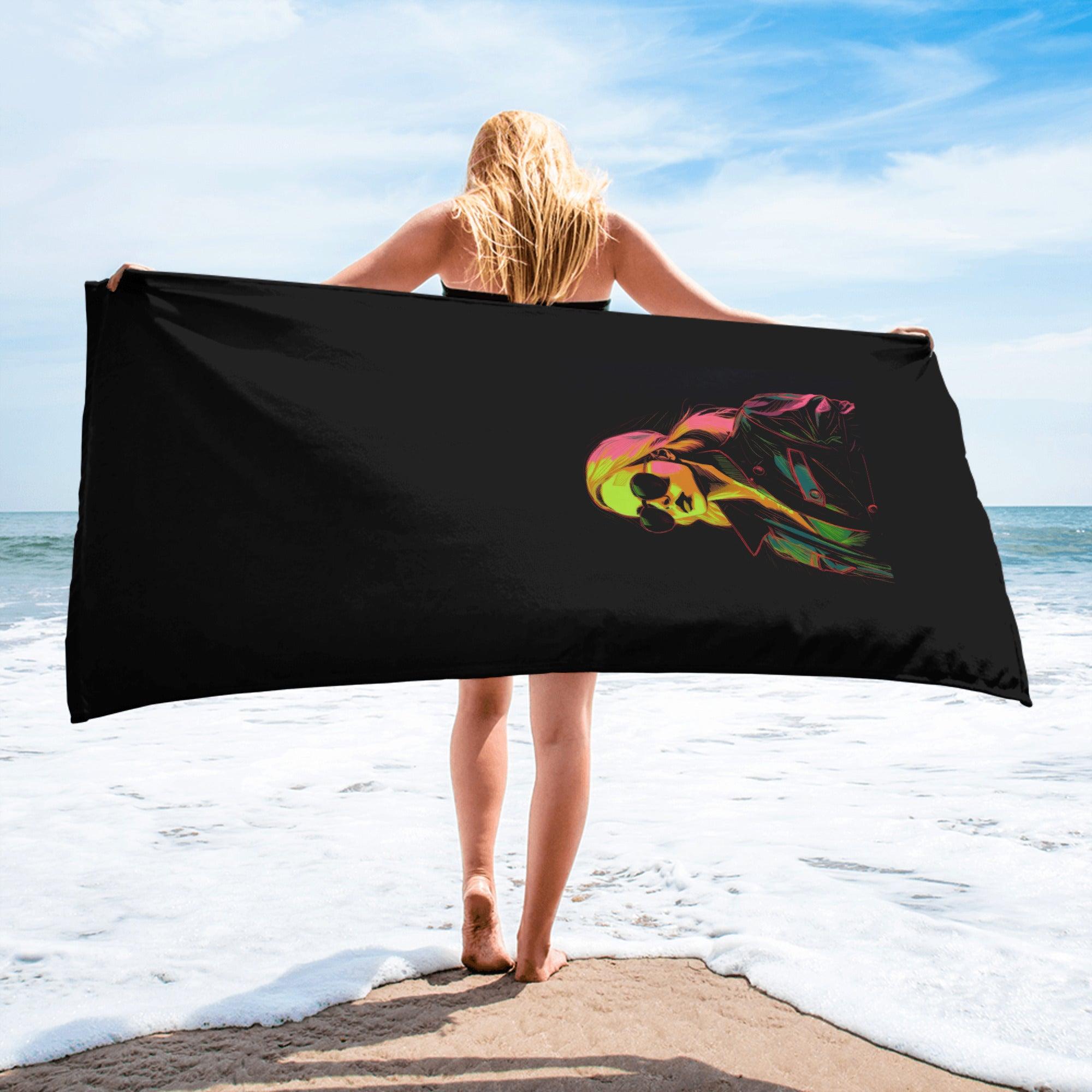 Tribal Vibes Bath Towel - Beyond T-shirts