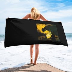 Rockstar Vibes Bath Towel - Beyond T-shirts