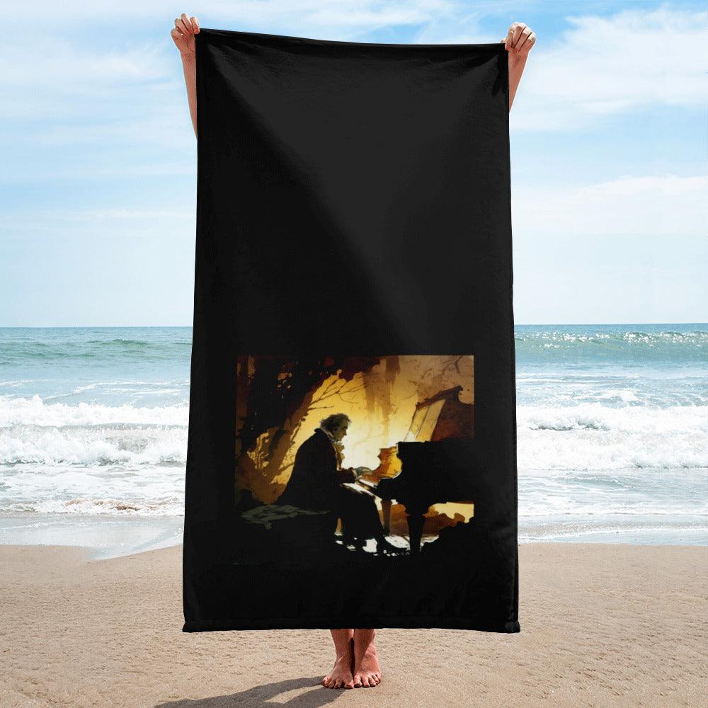 Chorus of Instruments Bath Towel - Beyond T-shirts