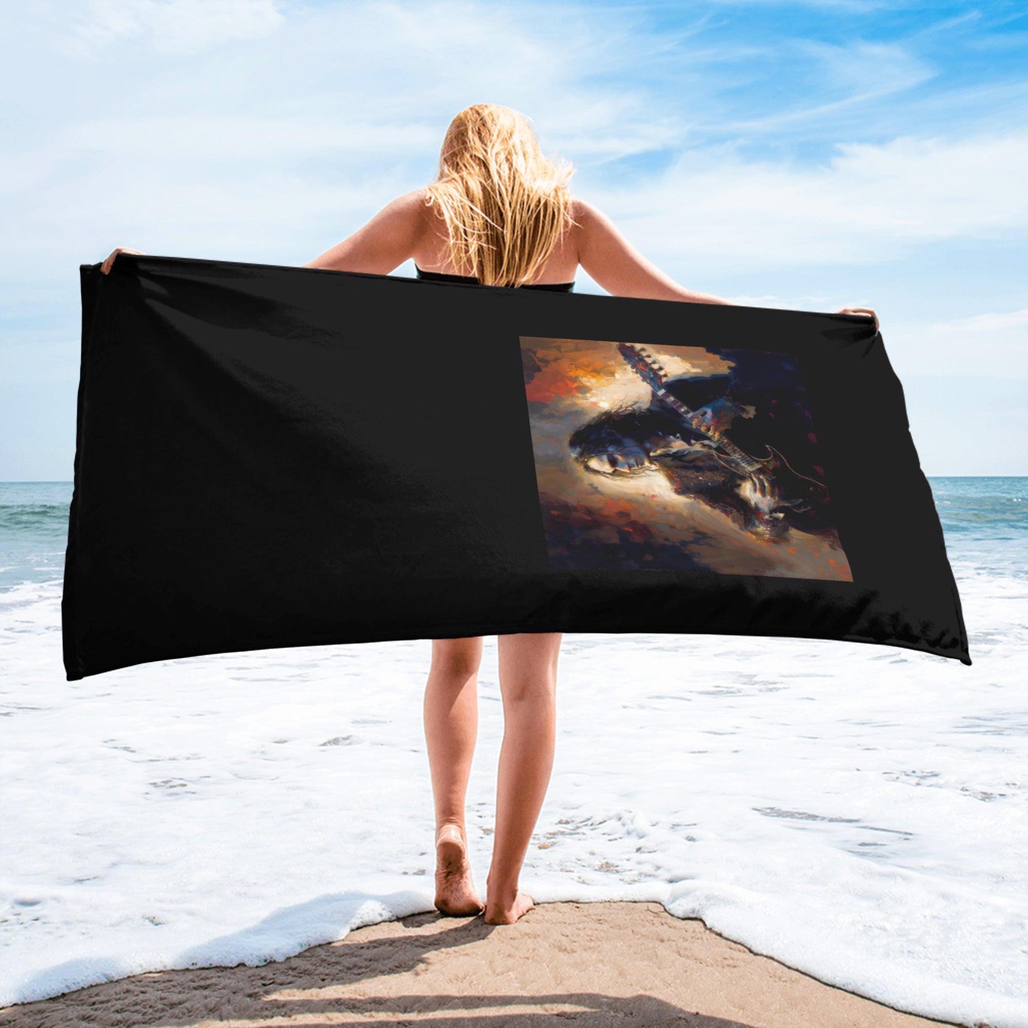 Rhythmic Relaxation Bath Towel - Beyond T-shirts