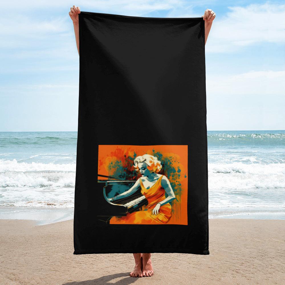 Pop Art Passion Bath Towel - Beyond T-shirts