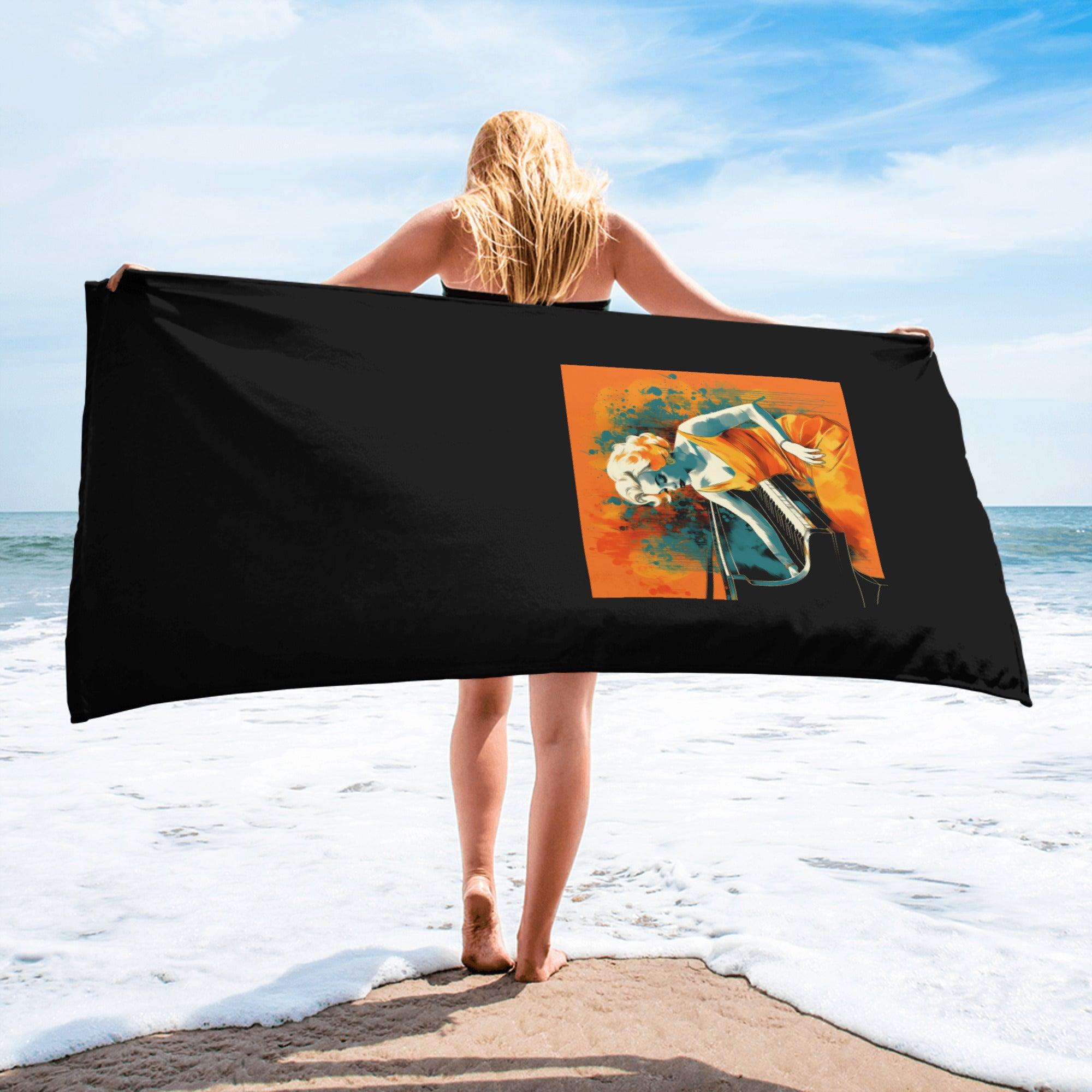 Pop Art Passion Bath Towel - Beyond T-shirts