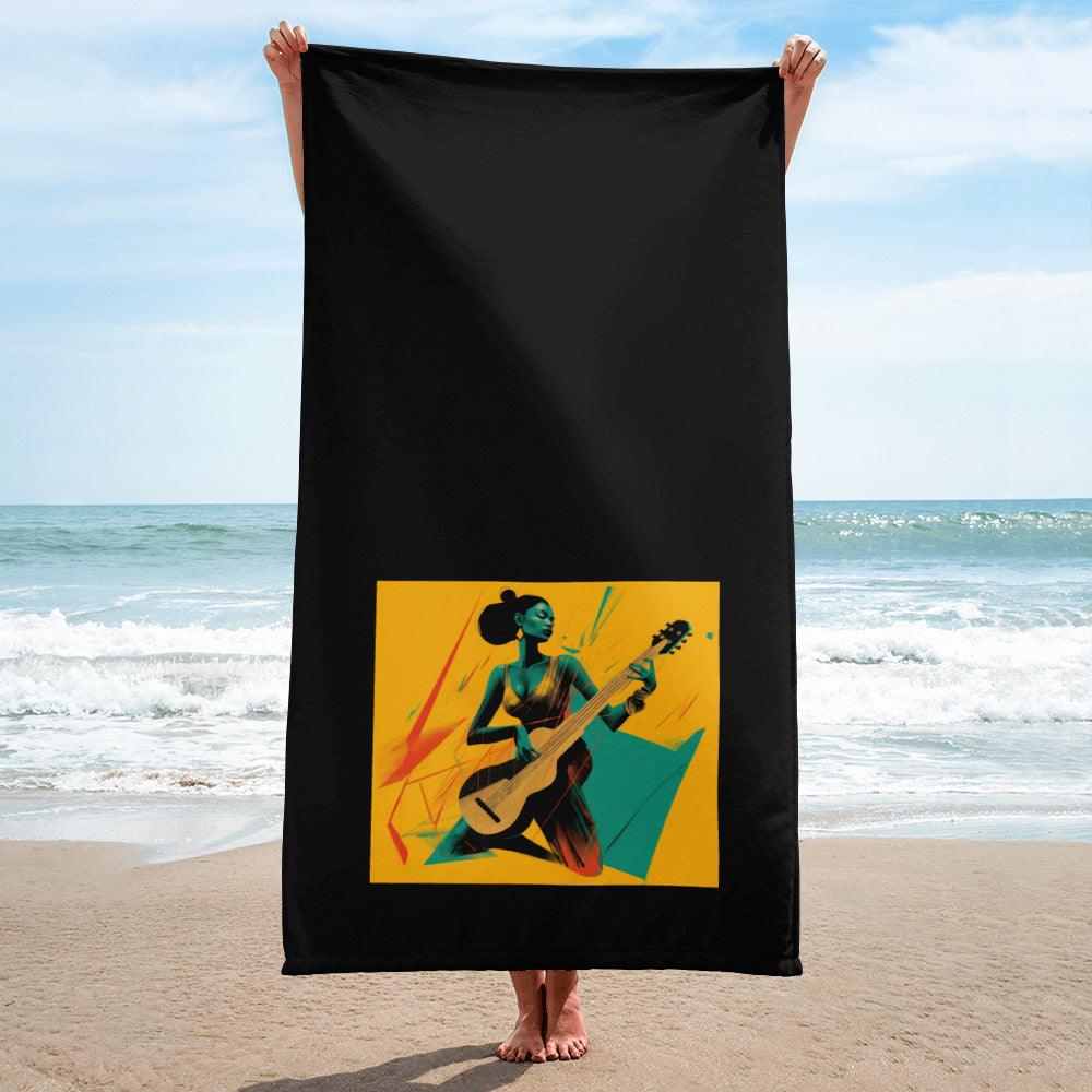 Harmonious Melodies Bath Towel - Beyond T-shirts