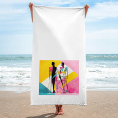 Fashionista's Palette Bath Towel - Beyond T-shirts