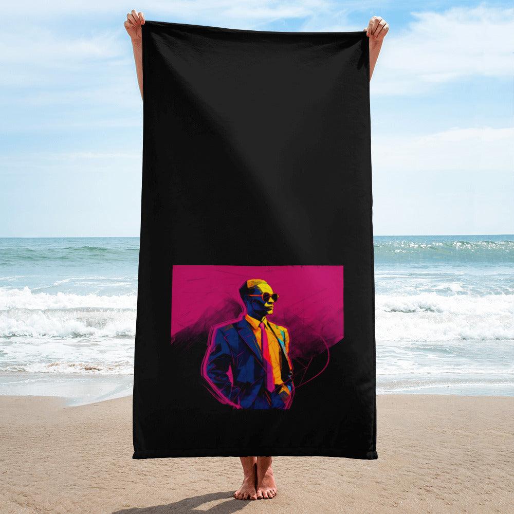 Fashionista's Sketchbook Bath Towel - Beyond T-shirts