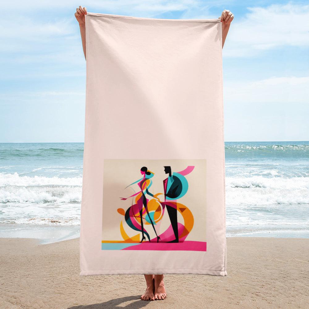 Abstract Chic Bath Towel - Beyond T-shirts