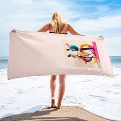 Abstract Chic Bath Towel - Beyond T-shirts