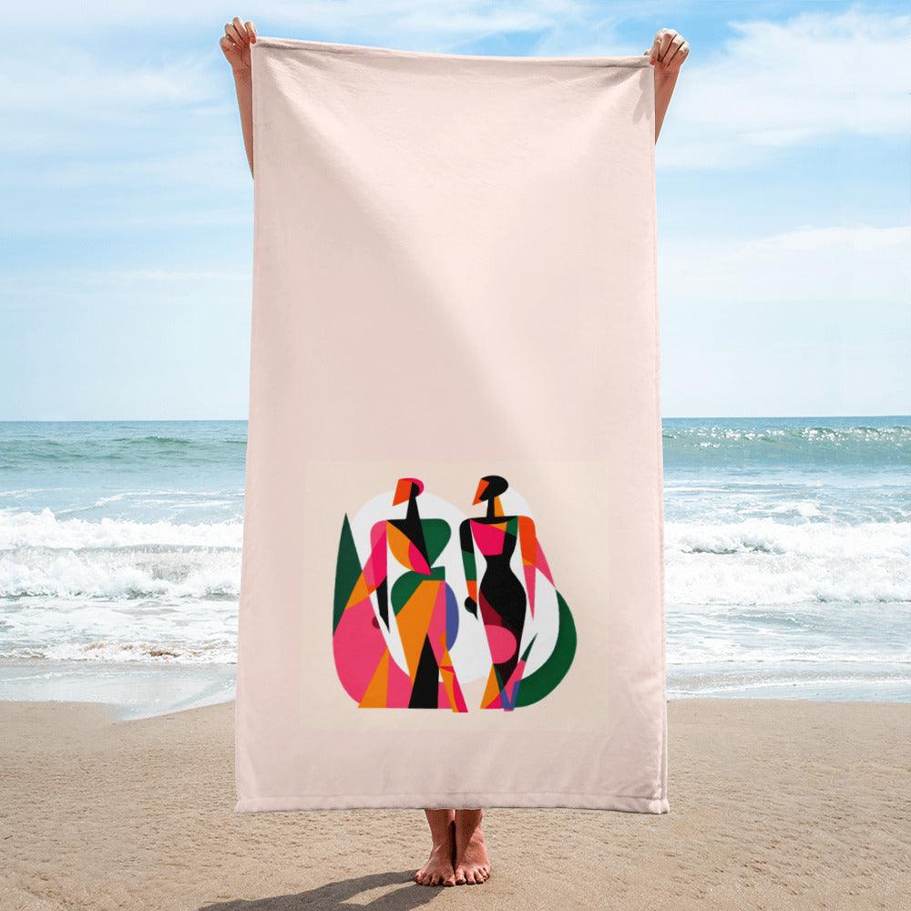 Artistic Expression Bath Towel - Beyond T-shirts