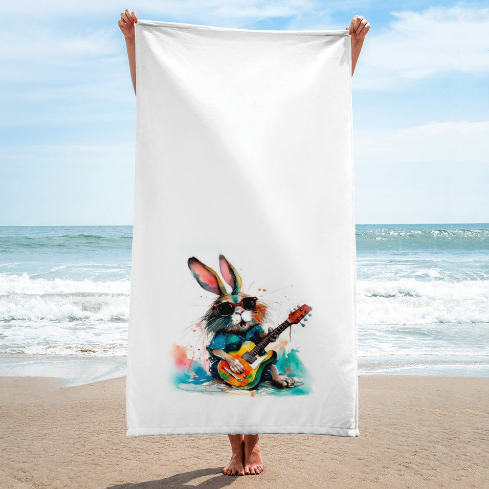 Synthesizer’s Sunny Symphony Towel