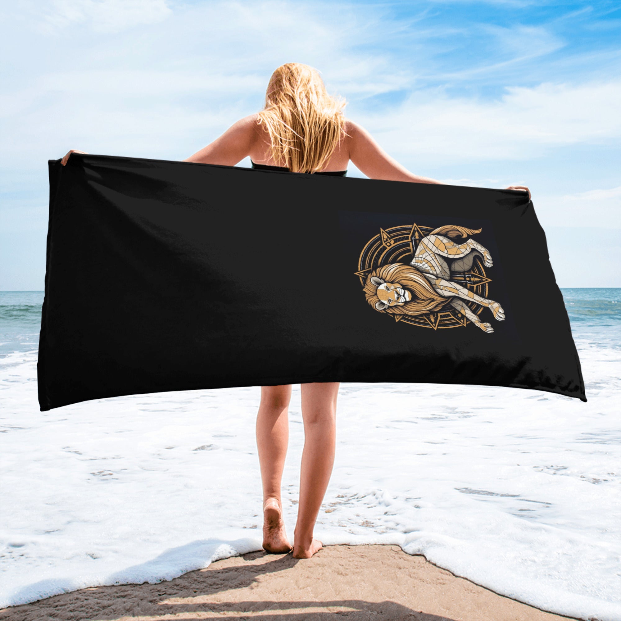 Luxurious Lion’s Lure Towel