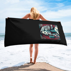 Rock Riff Bath Towel