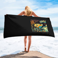 Rhythmic Radiance Bath Towel