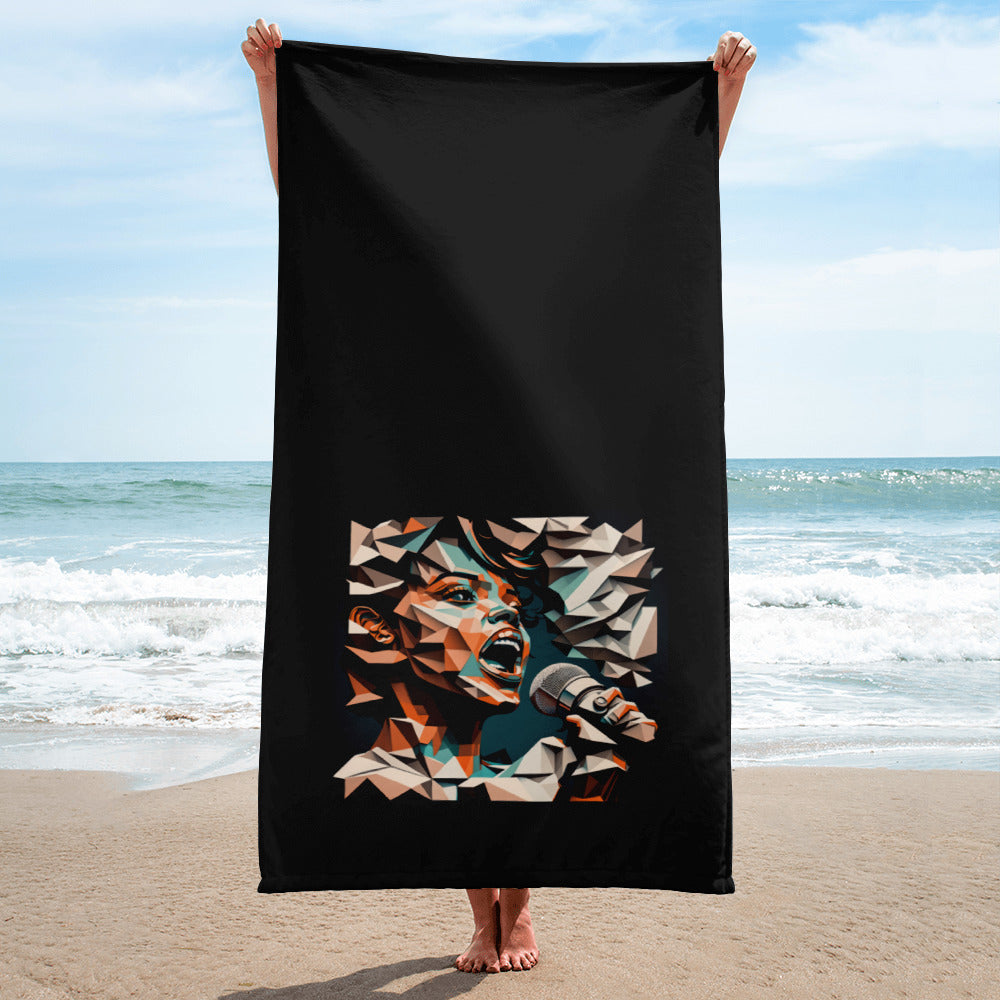 Symphony Splash Bath Towel