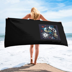 Opera Opulence  printed Bath Towel