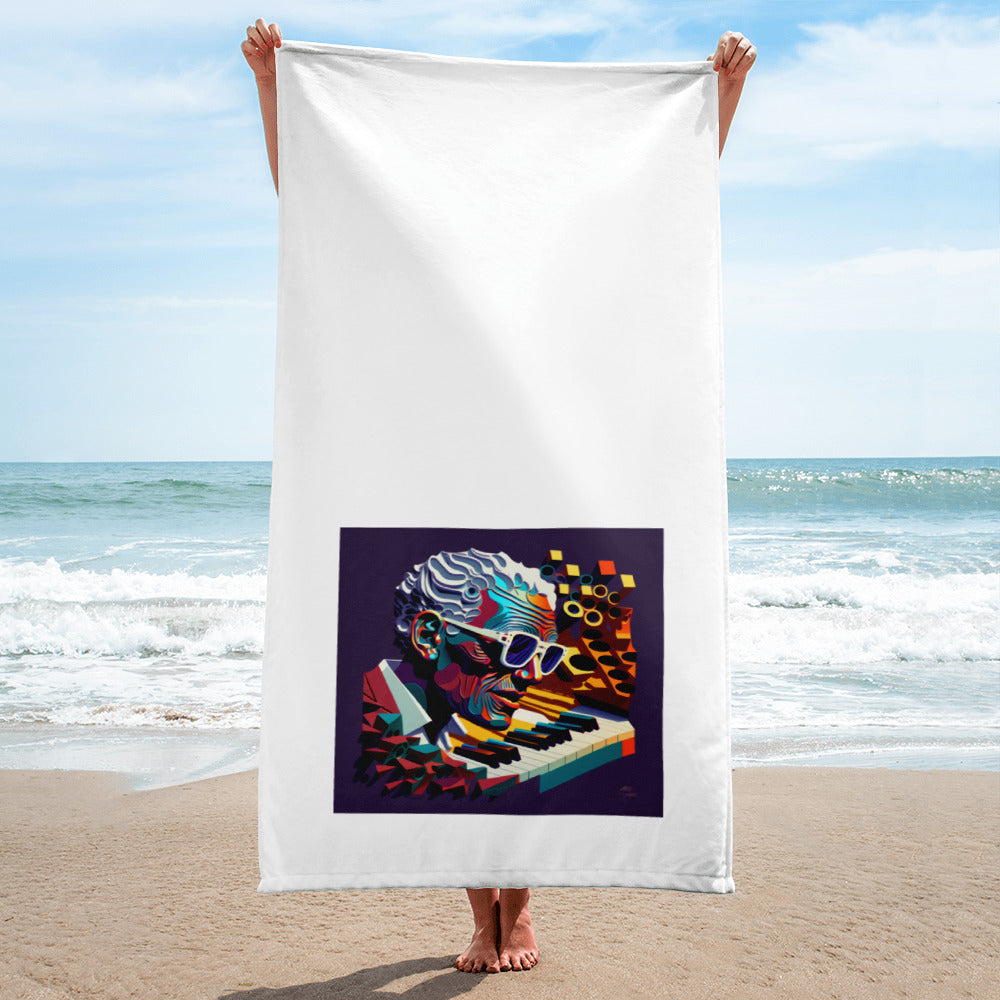 Rock 'n' Roll Revival Bath Towel