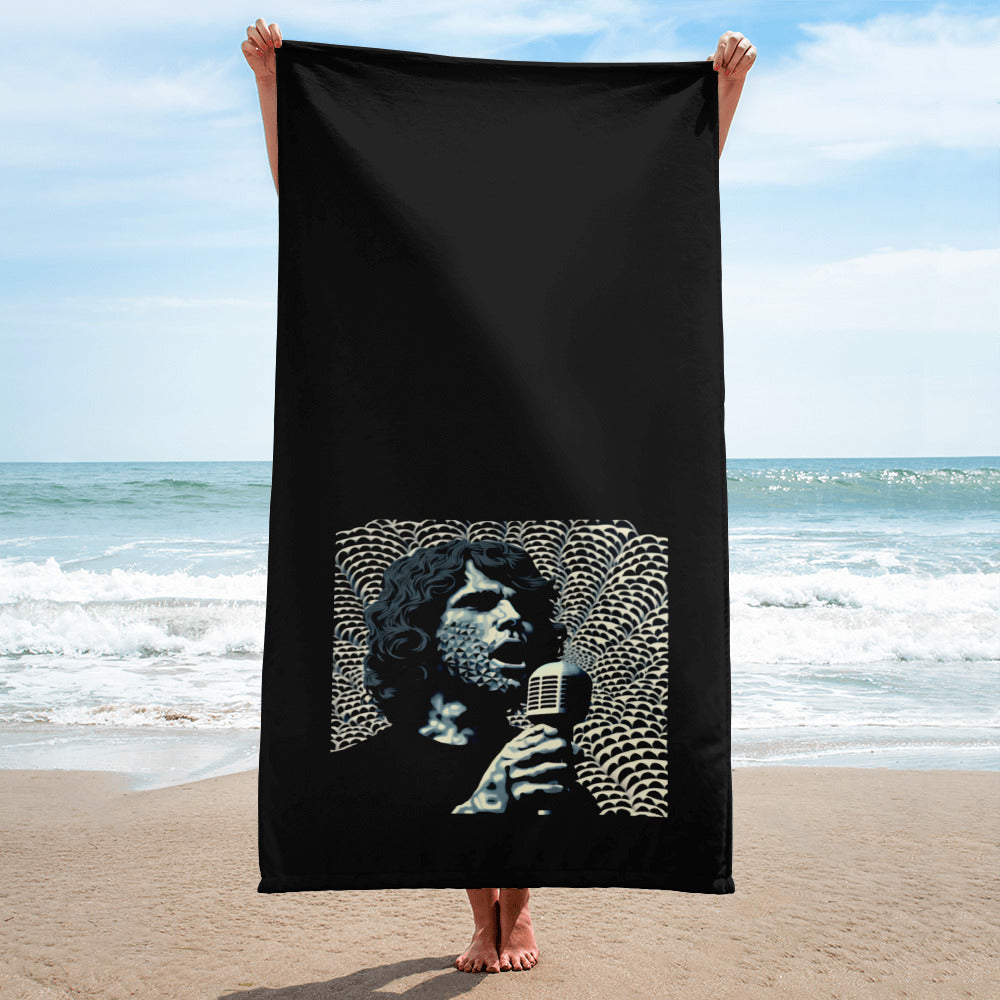 Soulful Melodies Bath Towel