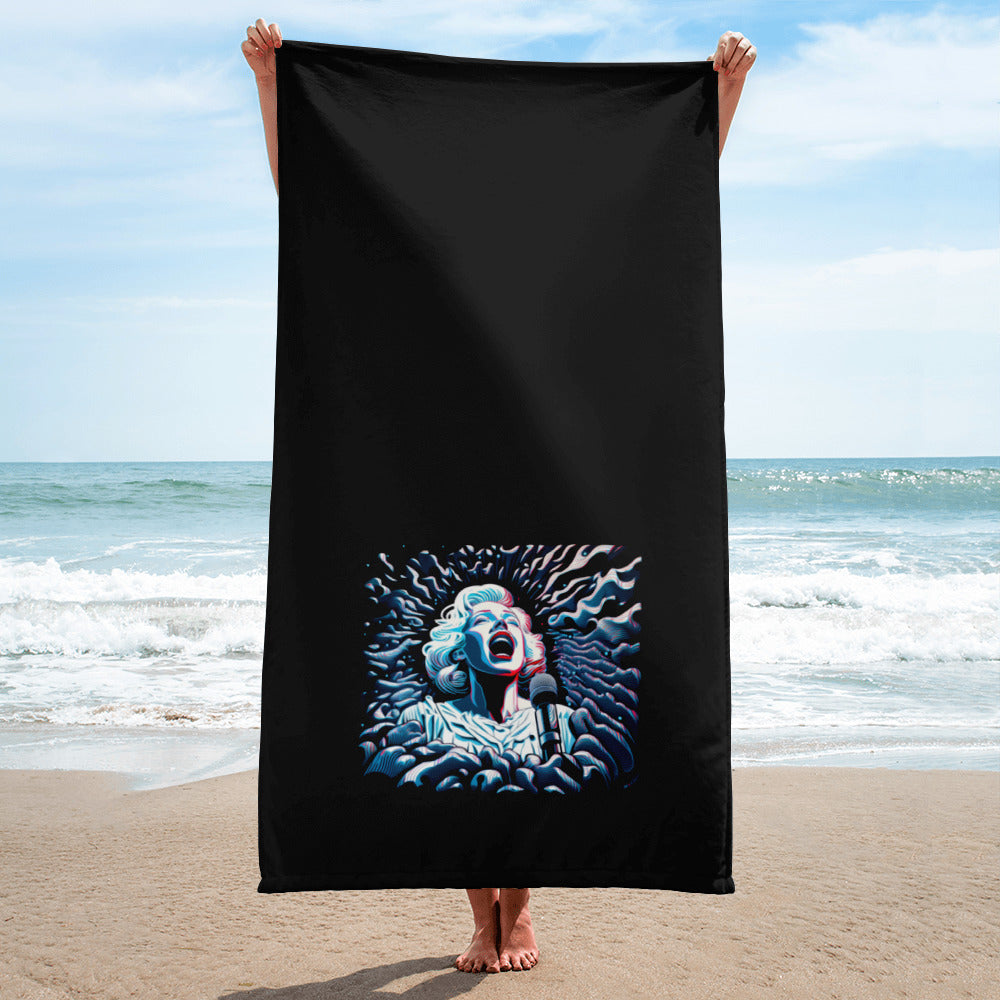 Rhythmic Beats Bath Towel