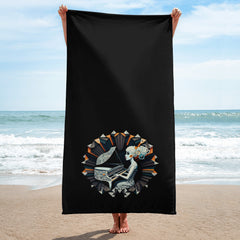 Soulful Harmony Premium Bath Towel