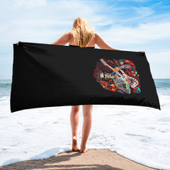 Melodic Wave Bath Towel