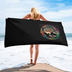 Vocal Harmony Bath Towel