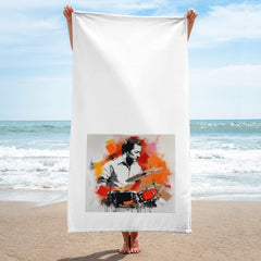 Earthy Abstraction Bath Towel