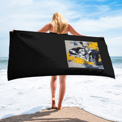 Abstract Whispers Bath Towel