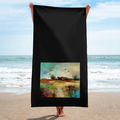 Waterfall Wonderland Landscape Bath Towel