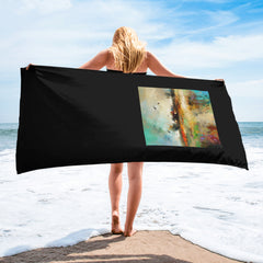 Waterfall Wonderland Landscape Bath Towel