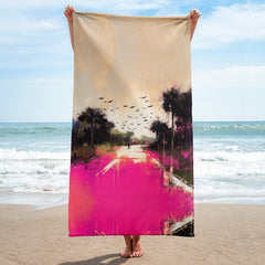 Waterfall Serenity Bath Towel