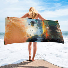 Coastal Sunrise Bath Towel