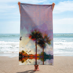 Lakeside Tranquility Bath Towel