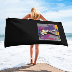 Minimalist Melody Bath Towel