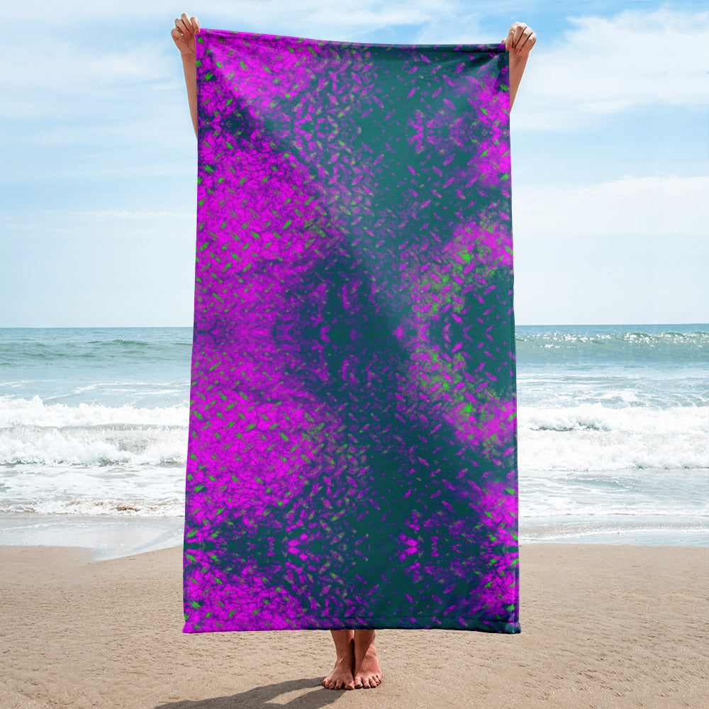 Satin Serenity Texture Premium Bath Towel