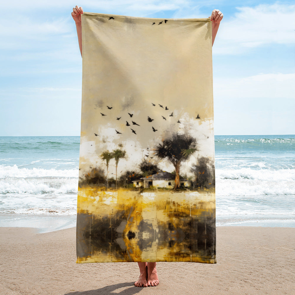 Misty Mountain Bath Towel