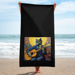 Purrfectly Cozy Cat Bath Towel