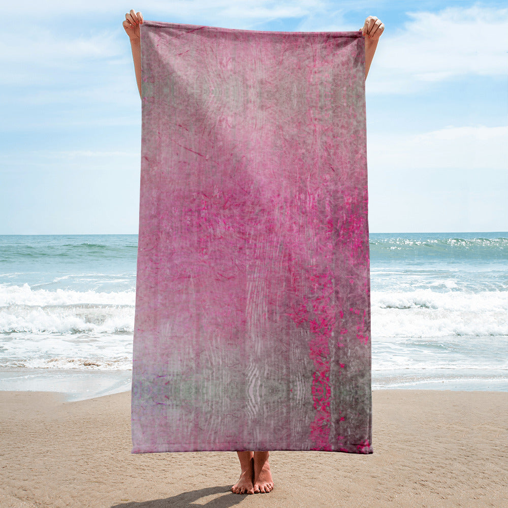 Velvety Bliss Texture Premium Bath Towel
