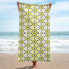 Whimsical Kaleidoscope Bath Towel