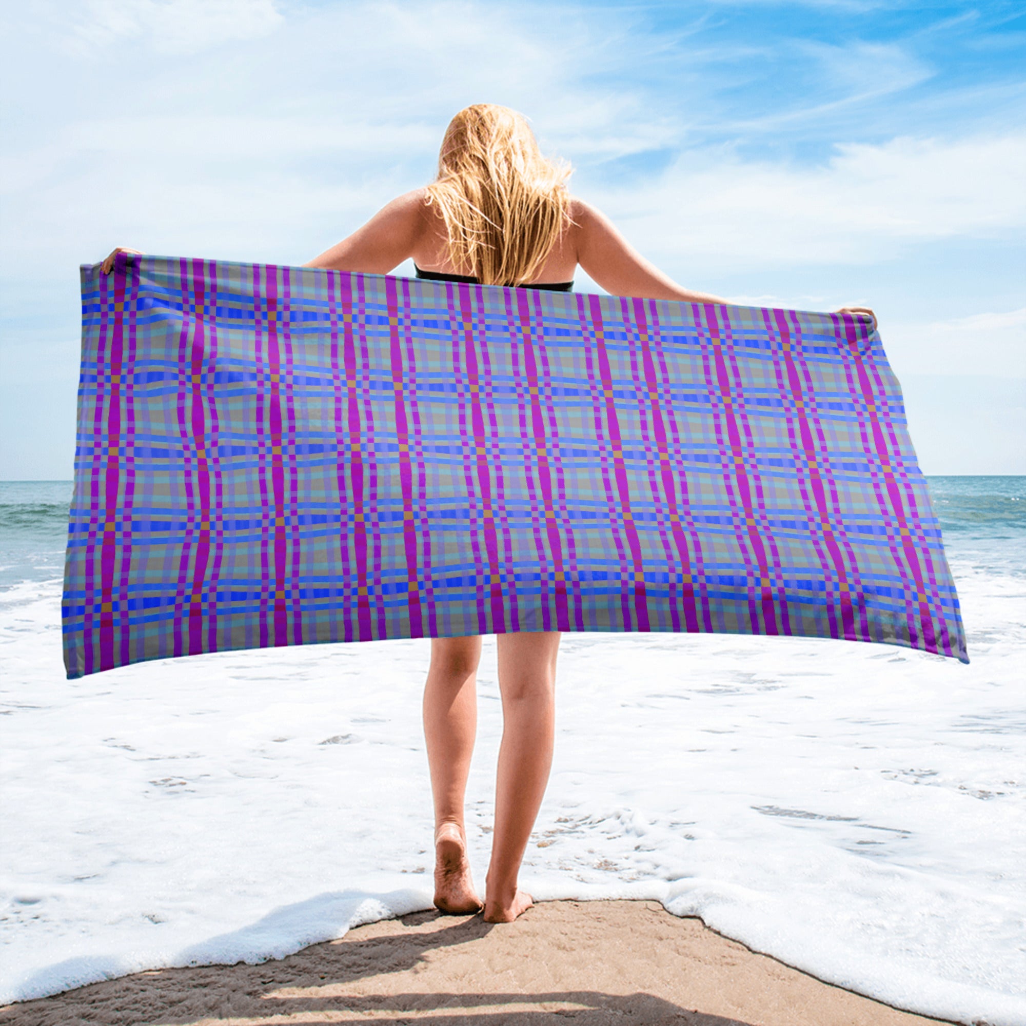 Luxury Bath Towel - Coastal Serenity Collection 