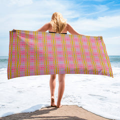 Soft Absorbent Towel in Sleek Monochrome Design