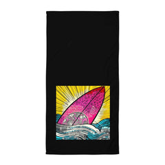 Luxurious and soft Surfing 5 32 Towel, perfect for embracing the surf vibe with ultimate comfort.