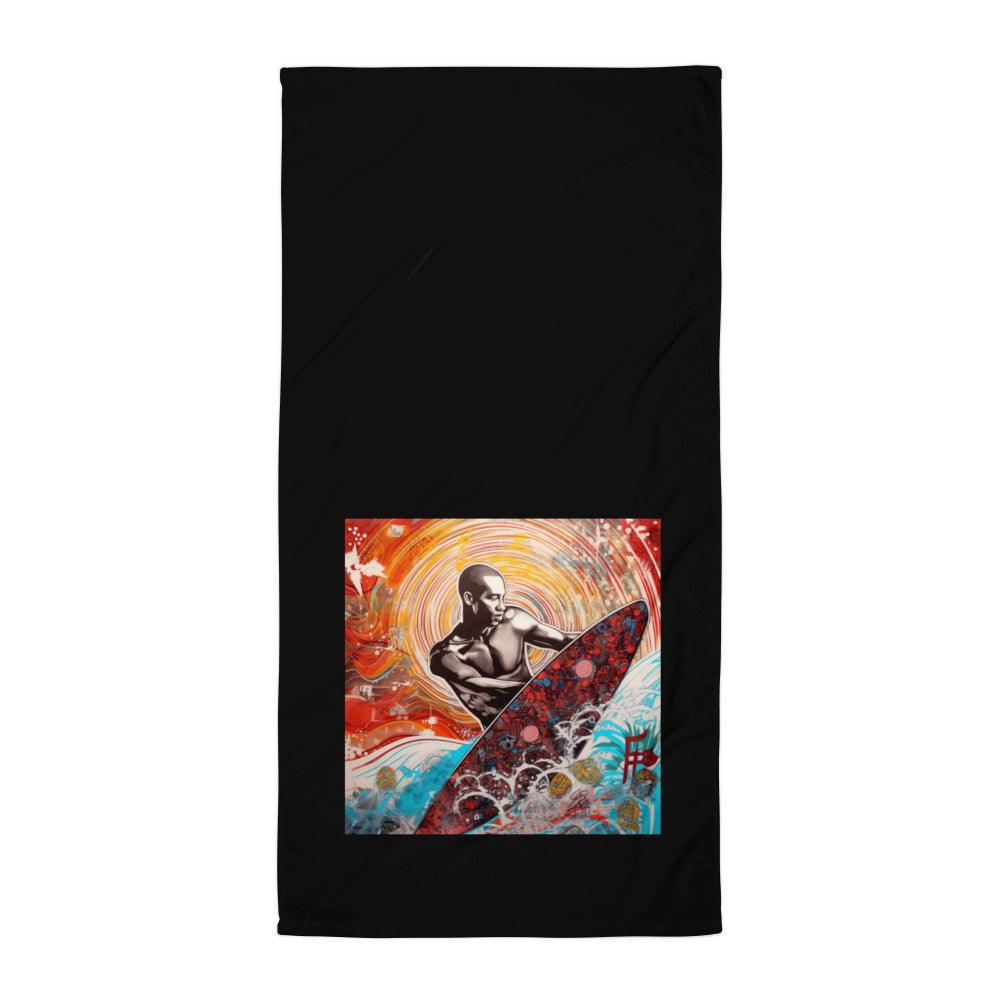 Tropical Escape Bath Towel Ride The Beach Breeze In Comfort - Beyond T-shirts